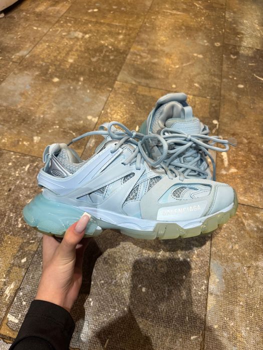 Balenciaga track clear sole blue оригинални СПЕШНИ!