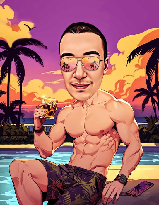 Дигитална карикатура/колаж