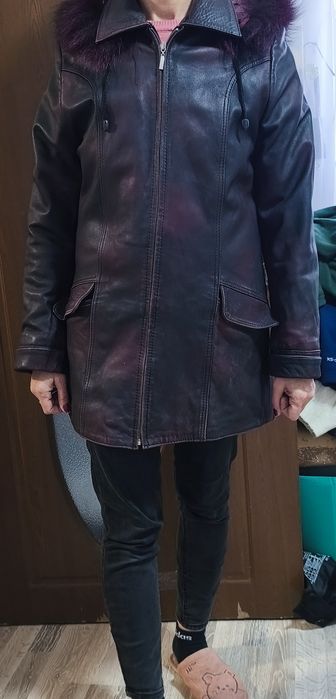 Geaca dama din piele naturala