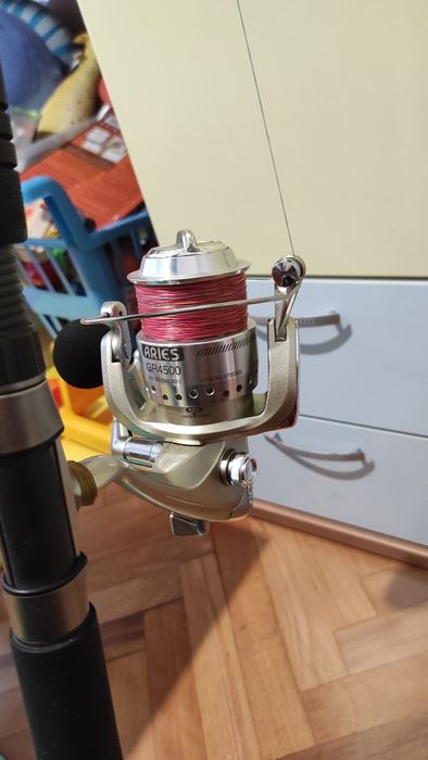 Спининг  Въдица и макари Шимано, Тика, Риоби, Дам