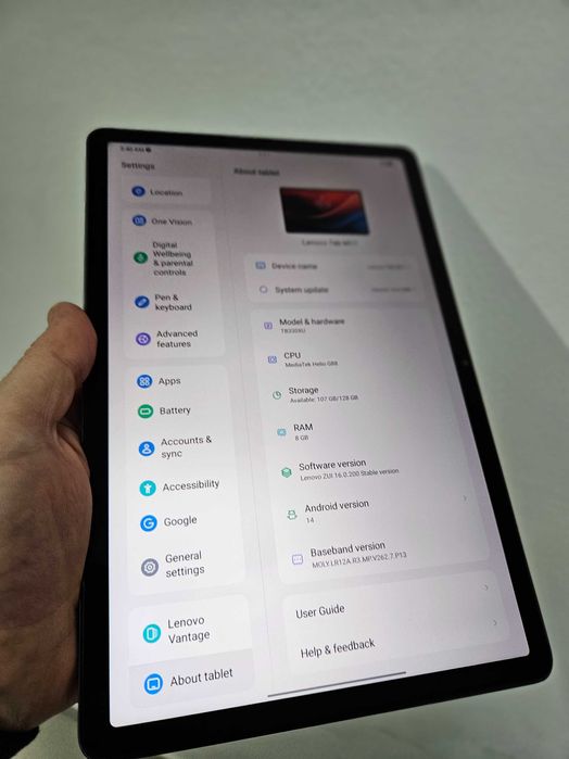 Tableta Lenovo M11 128 Gb 8Gb nou nefolosit Garantie.