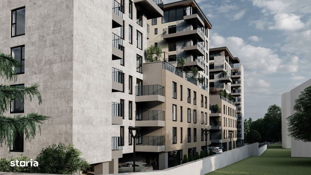 Apartament 3 camere, NOU, 2 bai, 1 terasa, Pacurari - Alpha Bank
