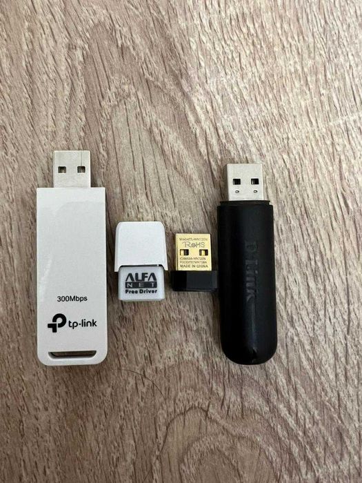 Wi-Fi модуль TP-Link, D-Link, USB-LAN адаптер