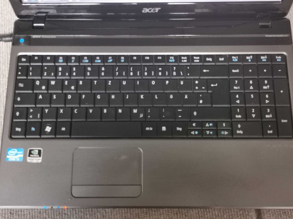 лаптоп Acer, 120 ssd, 8Gb RAM, Hdd