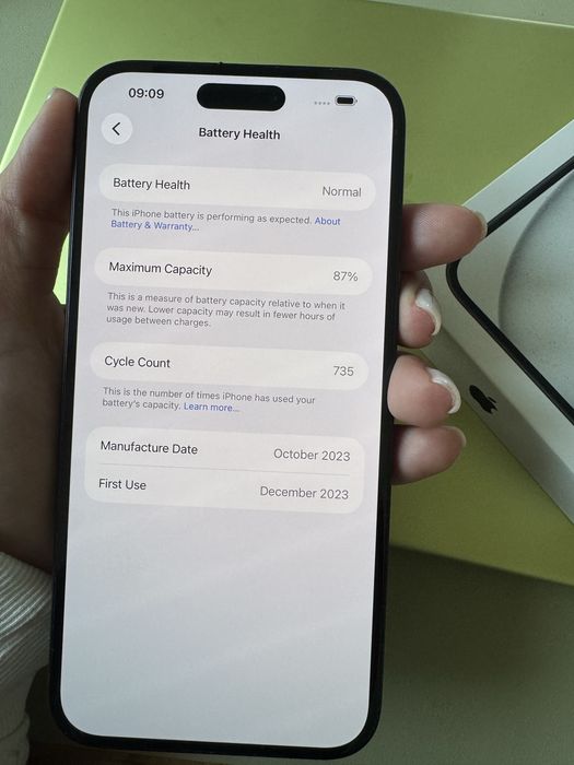 Iphone 15 plus black