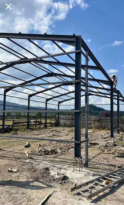 Facem hale metalice bazate  pe comandă orice dimensiuni 
10x20x4
10x15