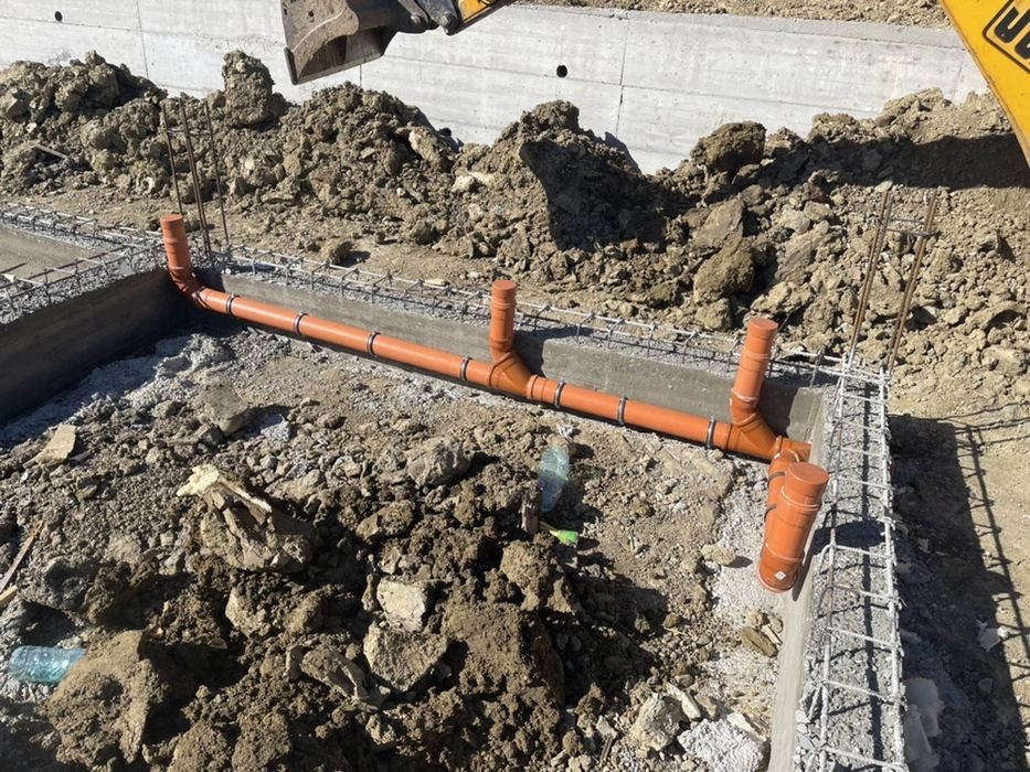 Canalizari exterioare pluviale drenaje