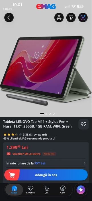 vand tableta lenovo tab m11