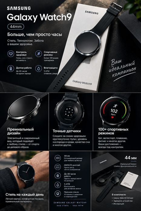 Samsung watch 9th generation 44mm