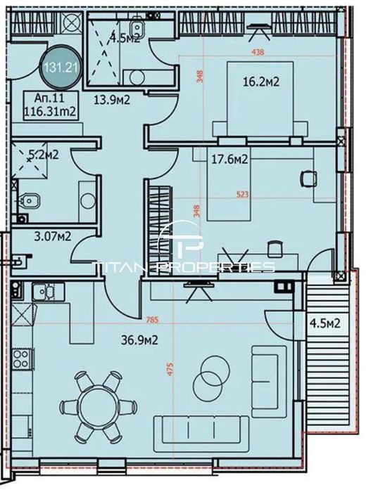 Тристаен за продажба в кв.Драгалевци