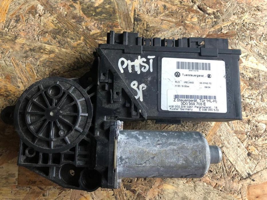 Motoras macara geam stanga spate Volkswagen Phaeton 3d0959703e