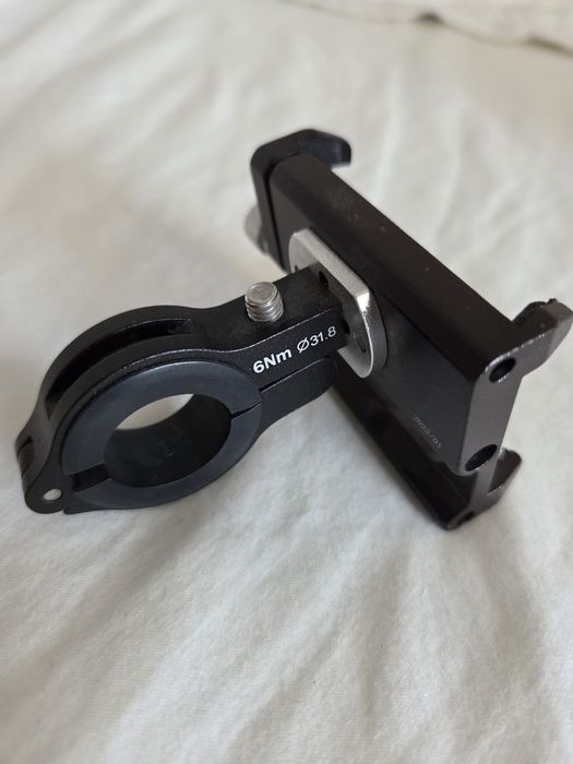 Suport telefon bicicletă / trotinetă TRIBAN Decathlon, aluminiu, universal