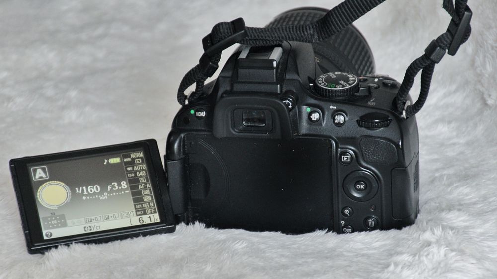 Nikon d5100 VR 18-105