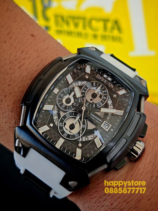 INVICTA Diablo White/Black 53 mm, Инвикта нов ръчен часовник