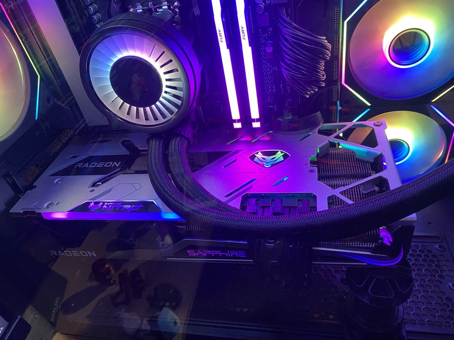 Видеокарта sapphire nitro+ rx6900xt special edition ОБСЛУЖЕНА