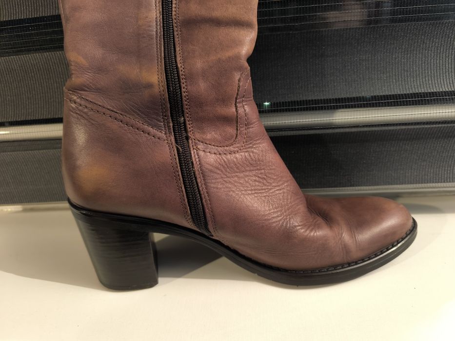 Дамски ботуши естествена кожа