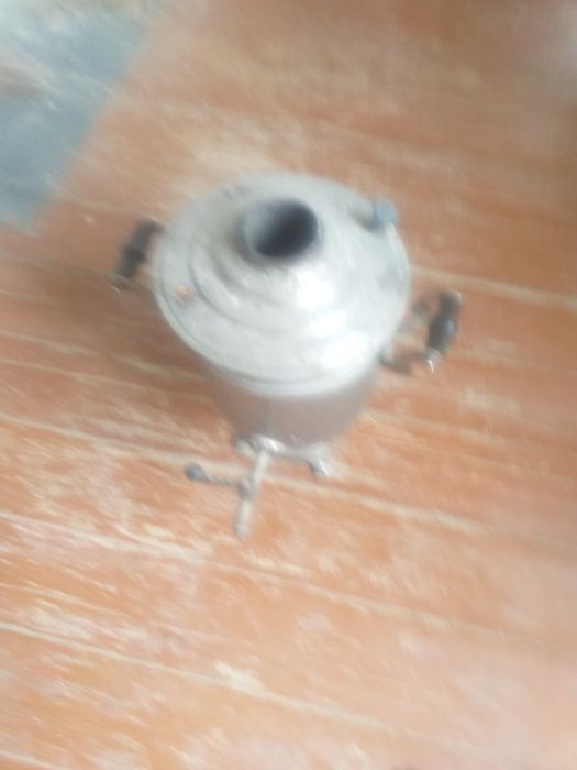 Самовар на дровах в Кызылорде