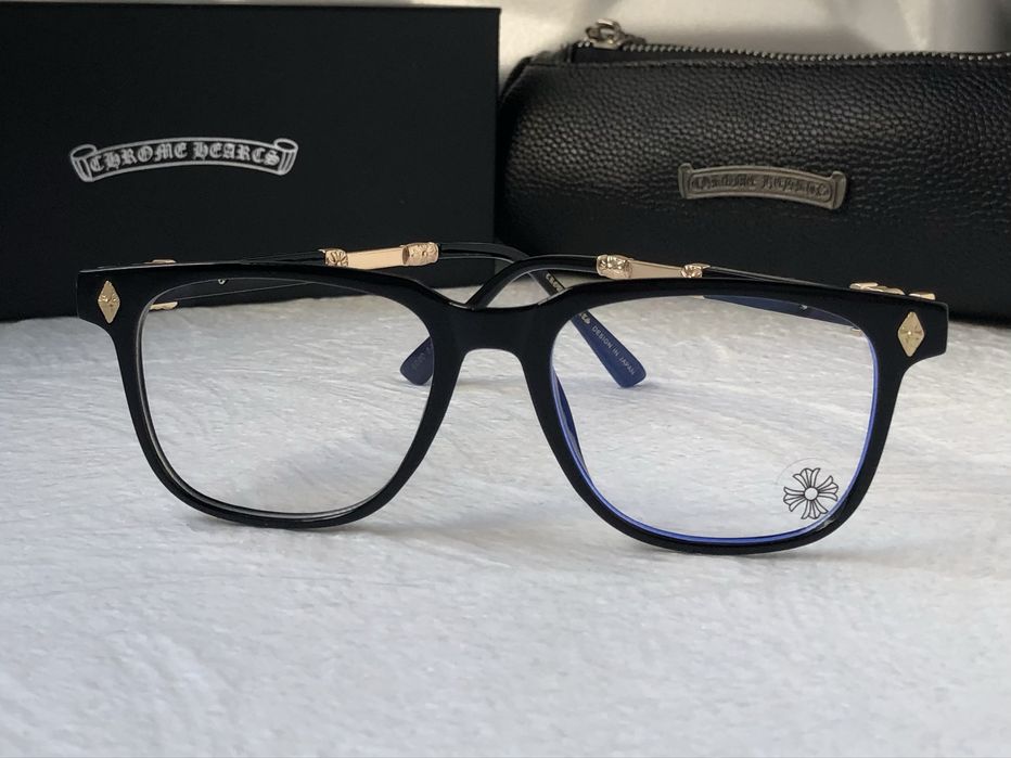 Очила за компютър Диоптрични рамки прозрачни слънчеви chrome hearts