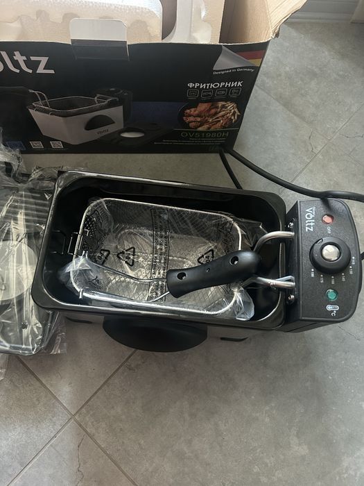 Нов фритюрник Oliver Voltz OV51980P – 2000W, 2л