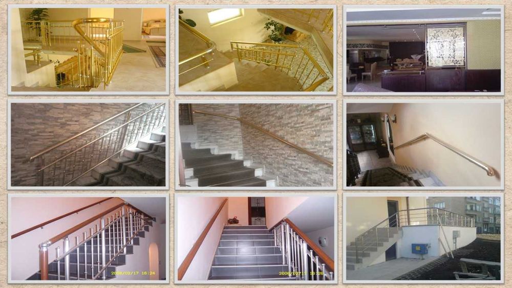 Алуминеви парапети от тръбен тип - „ГАЛДИ ДАКОМ“ ООД