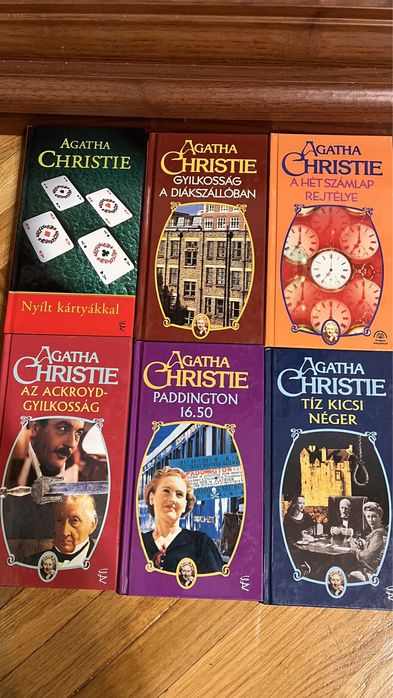 Carte Agatha Christie,A.C.Doyle in lb.maghiara
