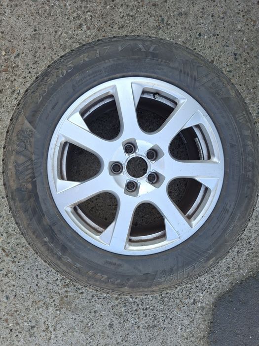 Jante originale 17' Audi Q5 cu anvelope All Seson Viking  Noi