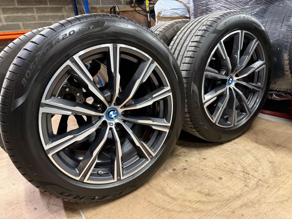 Jante Originale BMW X5,X6 (G05,G06) R20 M740 Anvelope Pirelli ca Noi