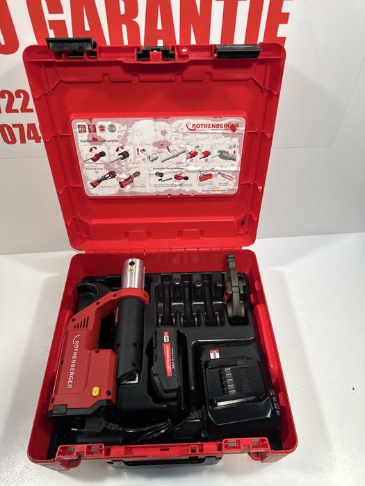 Rothenberger ROMAX compact TT presa sertizat pex cupru inox viega rems