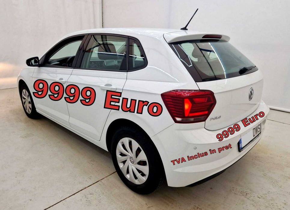 Polo 1.6 TDi. Consum 5.5%. 9999 €. Istoric reprez. TVA ded.
