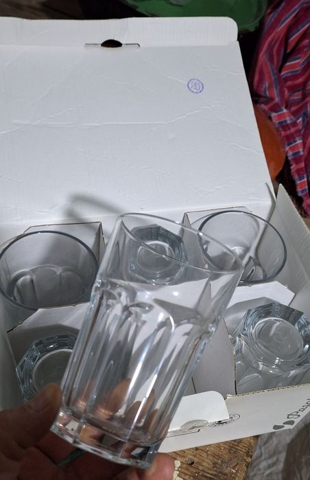 Стаканы, набор 6 штук. Россия.