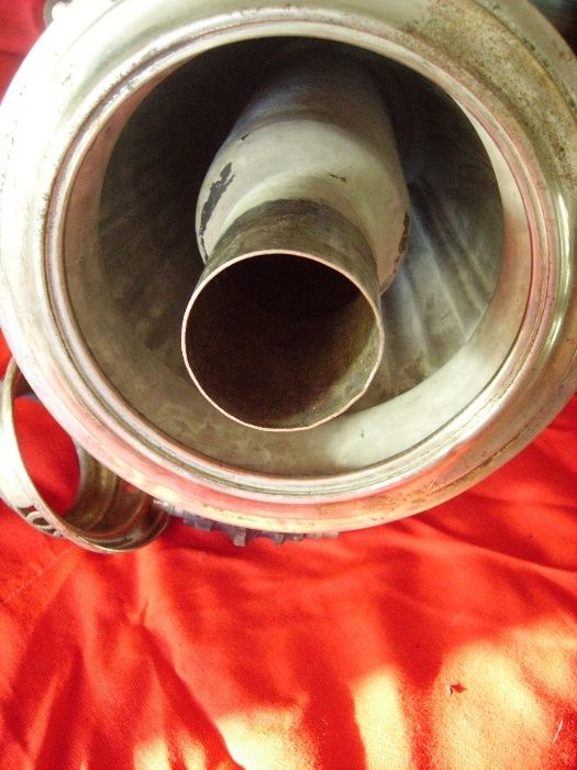 Стар имперски- Тулски самовар на въглища,мед. везна