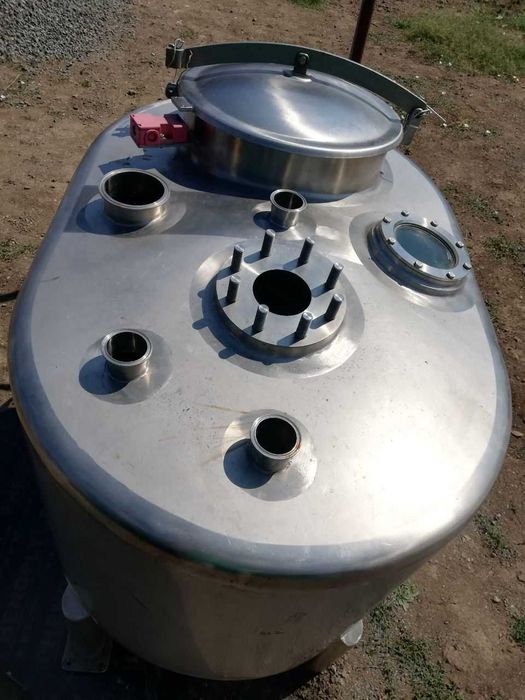 продавам резервоар от неръждаема стомана 316L — индустриално качество