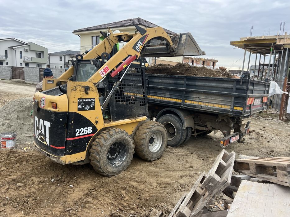 Ridic moloz cu Bobcat, cu camioneta de 6mc 18 mc!Cele mai bune preturi