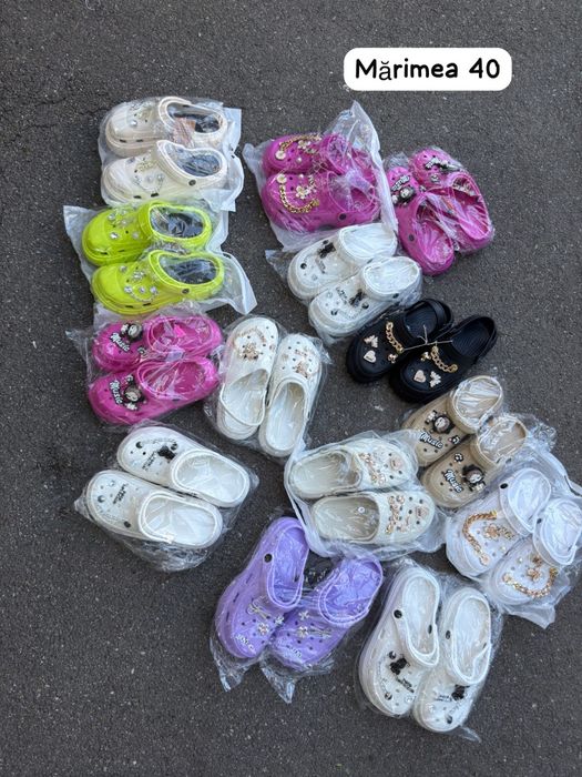 Saboti dama tip Crocs