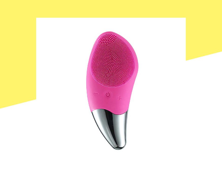 Ултразвукова силиконова четка за почистване и масажиране на лице