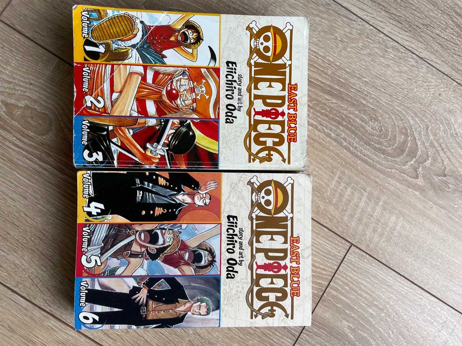 Carte copii One piece volumele 1 2 3 si 4 5 6