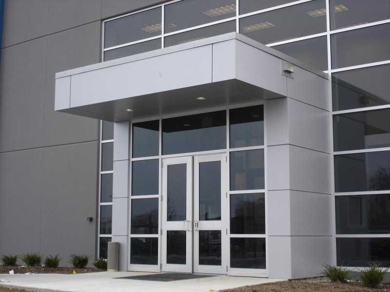 Фасады алюкобонд, входные группы, 3D фасады