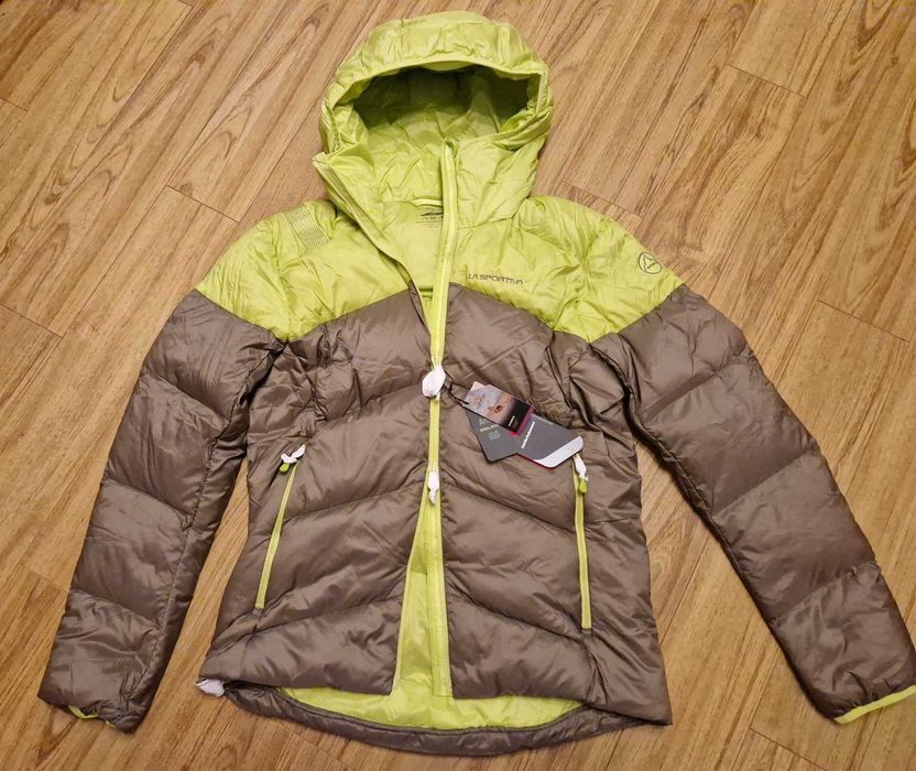 Geaca puf LA SPORTIVA, originala, mas S si M, munte, iarna, frig