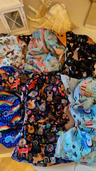 Lot 6 scutece textile Sigzagor