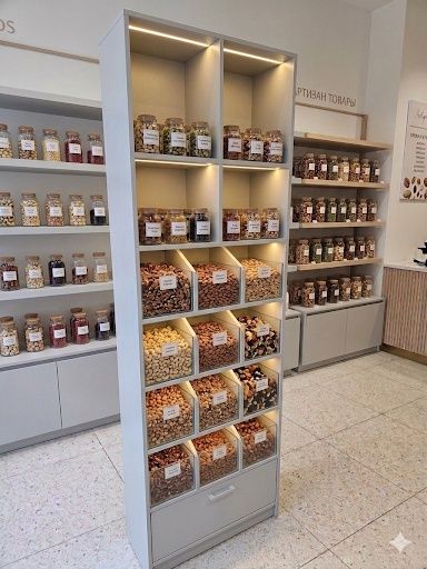 Торговая витрина премиум-класса с LED-подсветкой