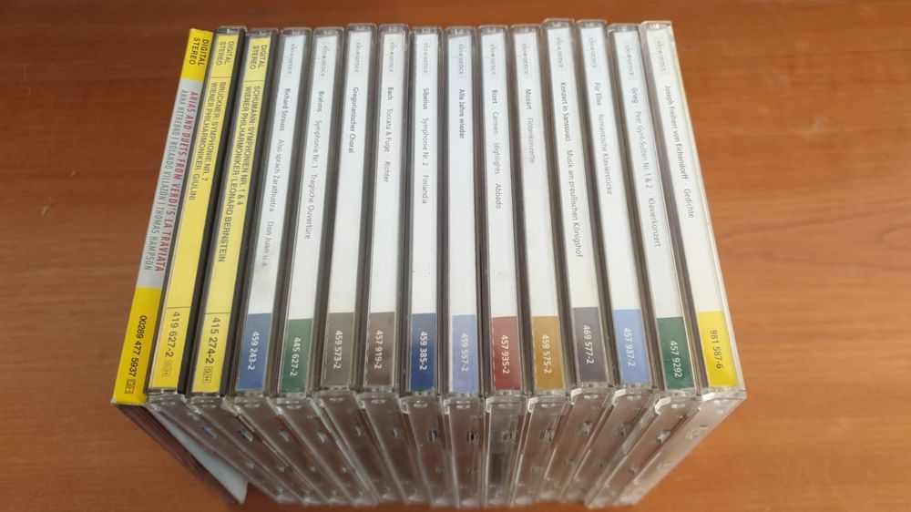 Vând Lot CD muzica clasica mixta colectia Deutsche Grammophon