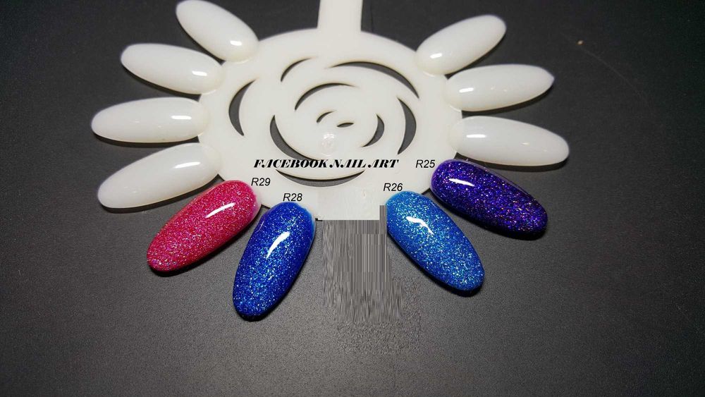 10мл / 7мл ROSALIND RAINBOW / гел лак брокат