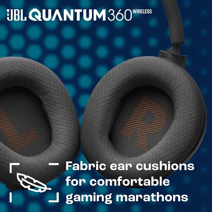 НОВИ JBL Quantum 360 Wireless геймърски слушалки – 2.4GHz + Bluetooth