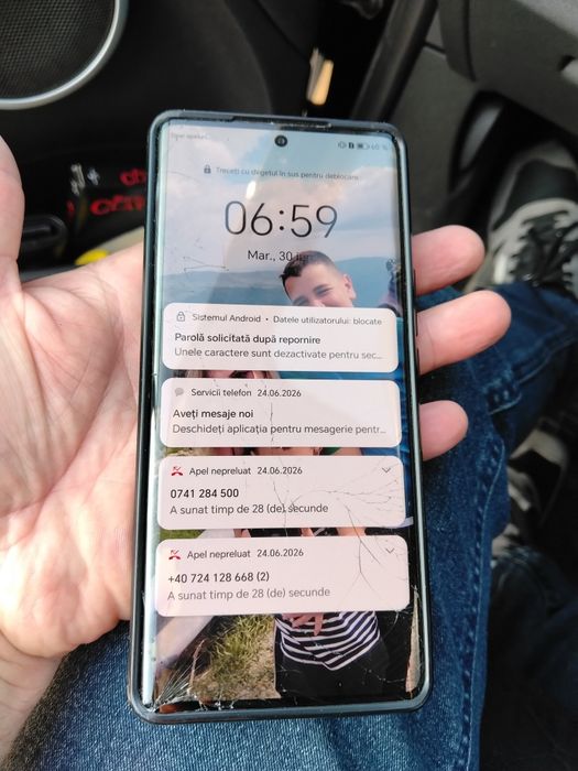Honor 5 magic lite cu touchul spart