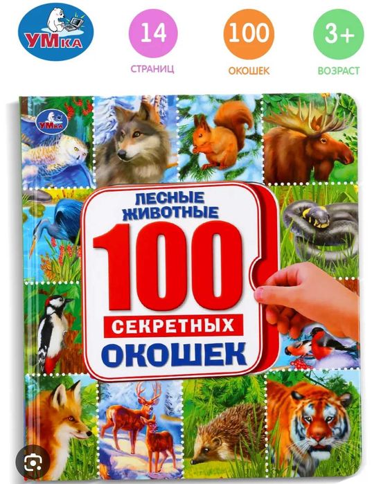 Новая книга! 100 секретных окошечек!