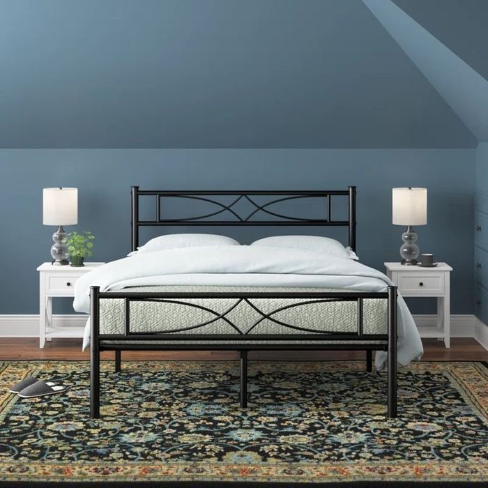 Двуспальная  кровать Loft krovat темир крават metal kalavat Лофт