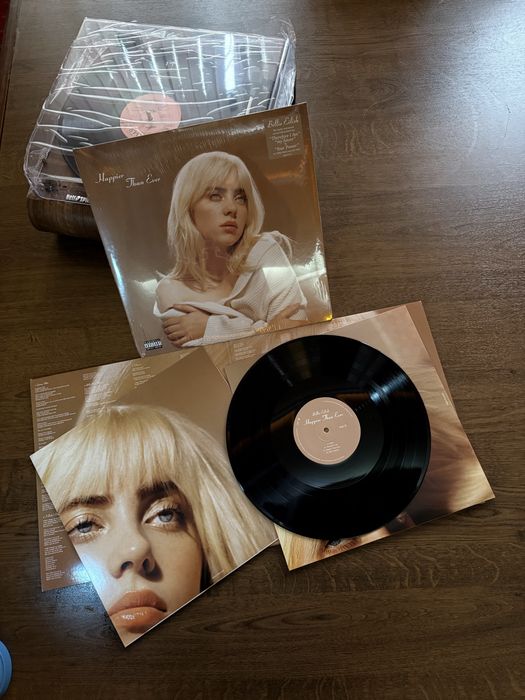 Виниловый диск Billie Eilish альбом Happier than ever