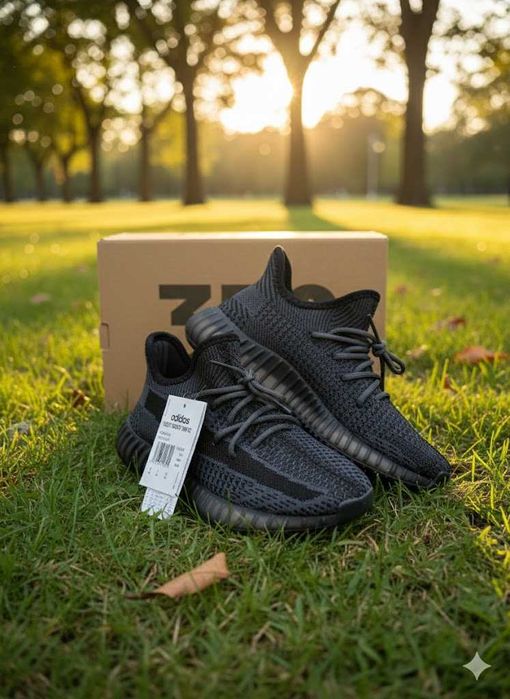 Adidas Yeezy Boost 350 V2 Black - Premium