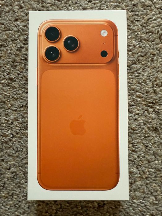Sigilat Apple iPhone 17 PRO MAX 512Gb Orange | Neverlocked | Garantie