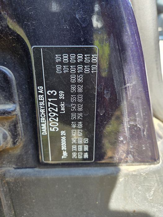 Mercedes-Benz C220 C270cdi 3.2cdi W203 НА ЧАСТИ!